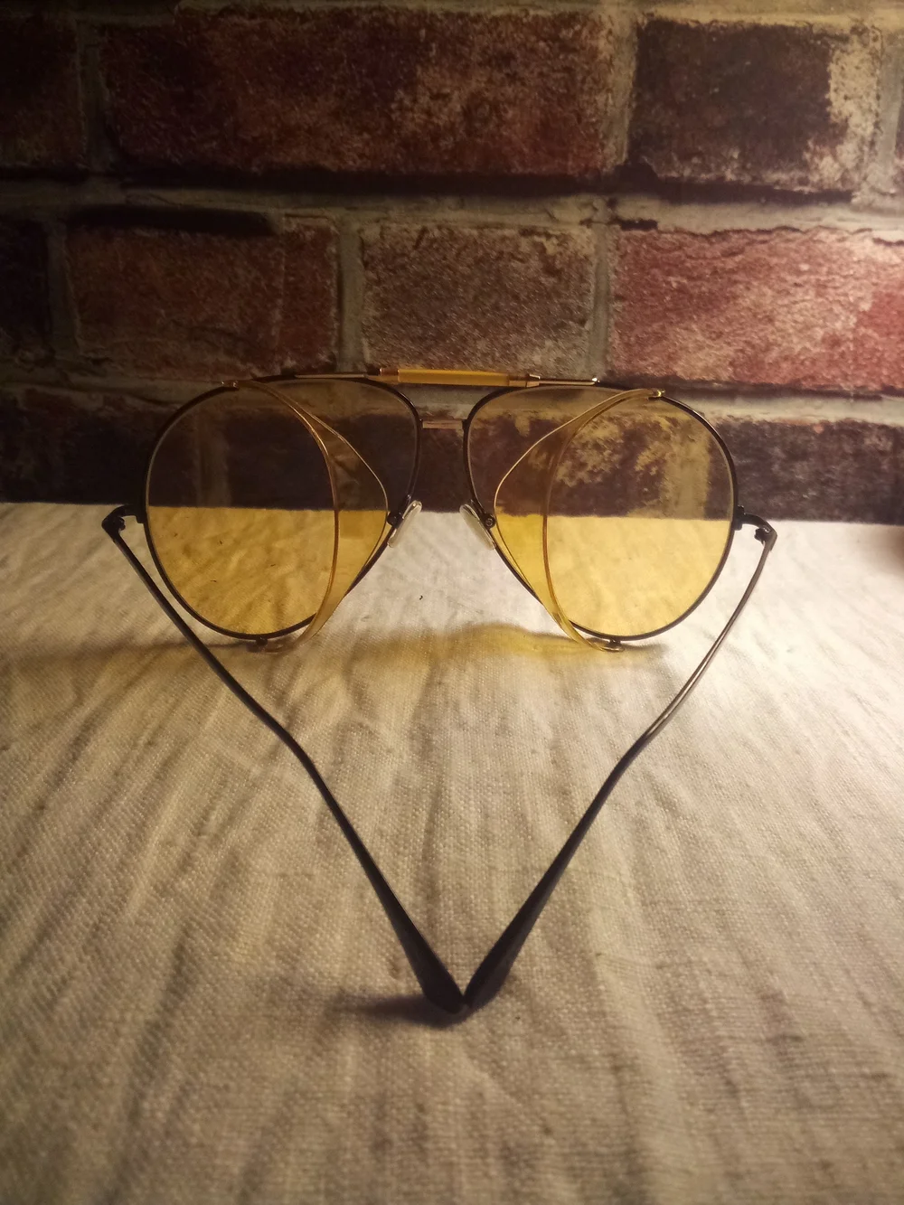 Tom Ford Jack Metal Aviator Sunglasses with Side Shields - Jack-02 TF 900 01E